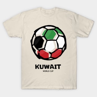 Kuwait Football Country Flag T-Shirt